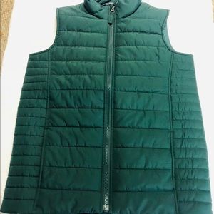 Like New Lands’ End Hunter Green Vest
